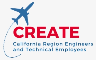 Final Red Create Blue Plane Logo Large File - Plane Silhouette