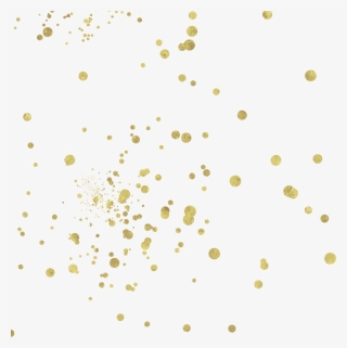 Gold Confetti Overlay - Illustration