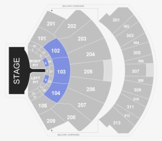 Zappos Theater - Diagram
