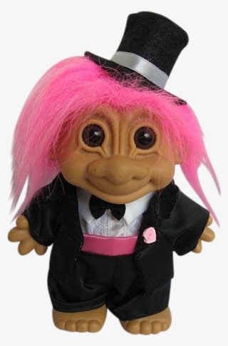 Troll Groom Or Best Man Collectible Doll Made By Russ - Groom Troll