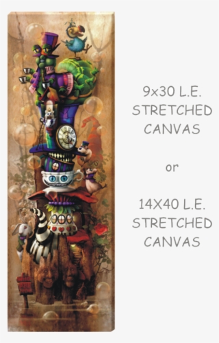 'wonderlandthe Journey Begins' Lorenz Fine Art - Poster