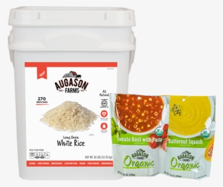 Long Grain White Rice 4g With Bonus Soup - Augason Farms