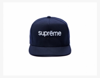 Supreme Hats By Supreme New York Snapback Hat Navy - Baseball Cap