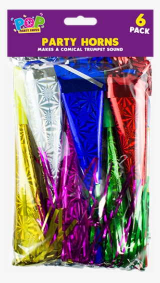 Party Horns - 6 Pack - Wire