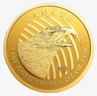 Call Of The Wild Golden Eagle 1oz Gold Coin 2018 - Canadian Gold Coins 1oz