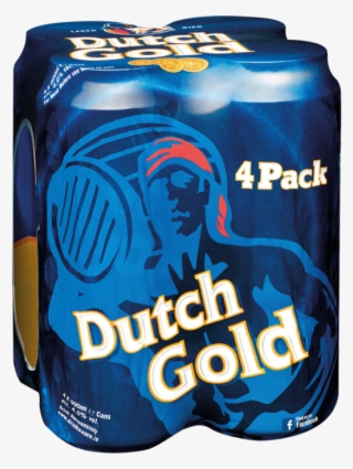 Dutch Gold Can Pack 4 X 500ml - Dutch Gold 4 Pack