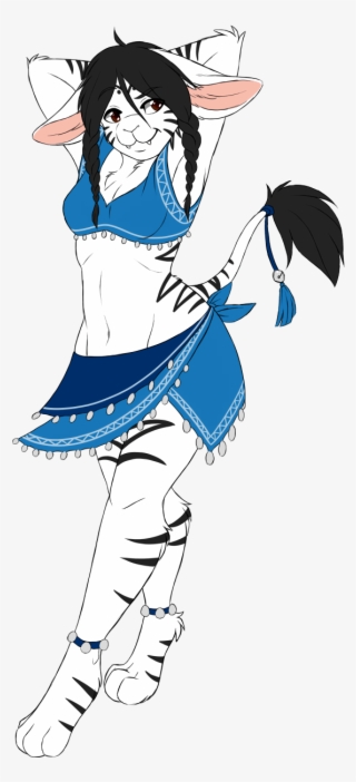 Belly Dancing For Candy - Cartoon