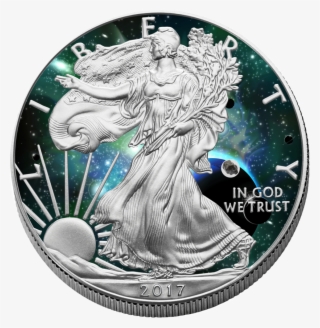 1 Us-dollar Usa 2017 Cosmic Investment - American Silver Eagle