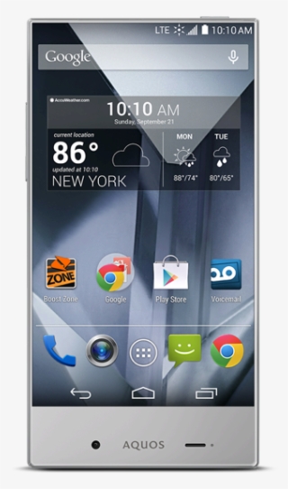 Sharp Aquos Portcharlotte Front
