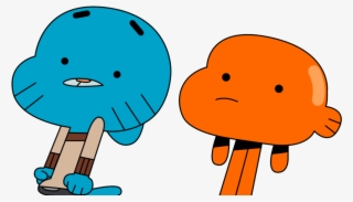 Muy Interesante (más Poker Face) - Darwin Amazing World Of Gumball Png