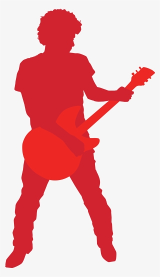 Level - Guitarist Silhouette