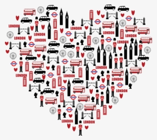 London Heart - London Clipart Heart