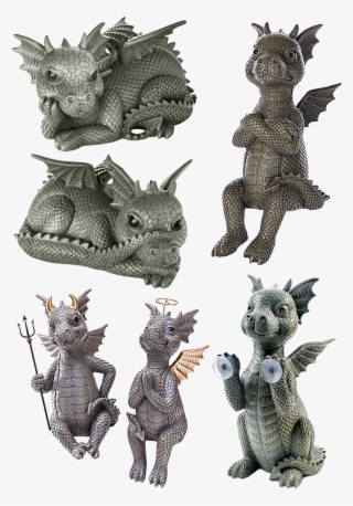 Stone Figure,mythical Creatures ,gartendeko,deco - Kantenhocker Lucky