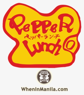 All I Did Was Bring Out My Enjoy Philippines Card And - Logo Pepper Lunch