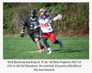 When Nick Was Young, His Father Told Him, “if You're - Field Lacrosse