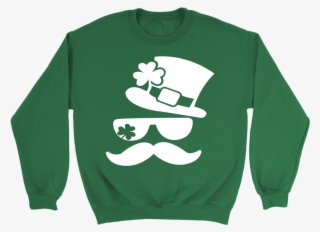 Shamrock Leprechaun Hat Beard Funny Irish St Patricks - Shirt