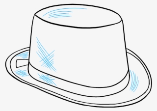 How To Draw Top Hat - Line Art