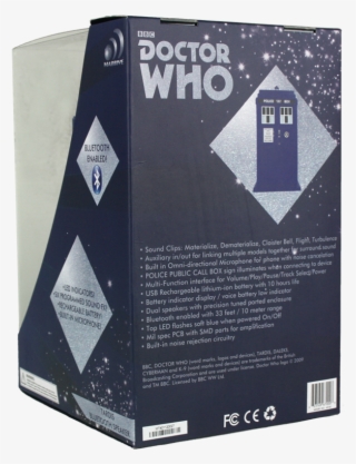 Tardis Wireless Bluetooth Speaker - Paper