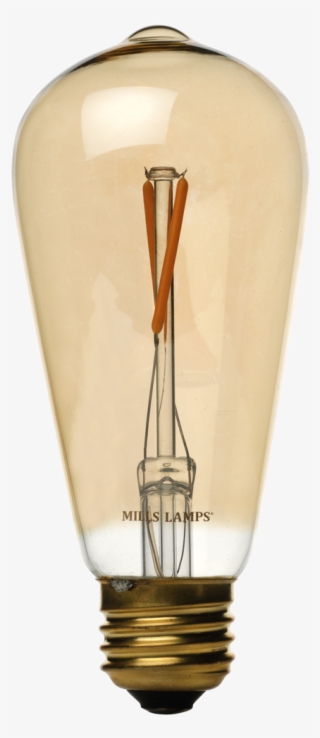 Edison Mills St58 Vintage Led Filament Lamp 2w 2200k - Vintage Edison Light Bulb