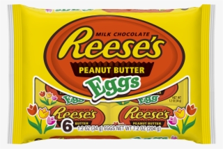 Reese's, Easter Peanut Butter Eggs, 6 Ct, - Reese Easter Egg
