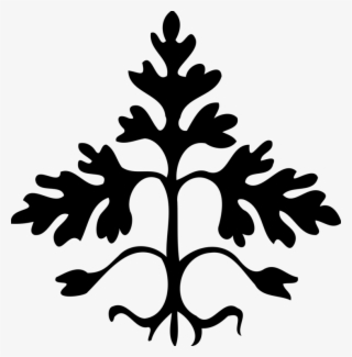Leaf Branch Fern Drawing Stencil - Abstract Stencil Png