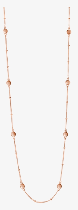 Tiny Disc Necklace Image - Necklace