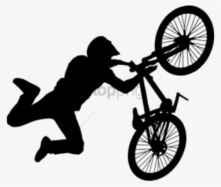Free Png Download Bmx Stunt Silhouette Png Images Background - Bmx Bike Clipart