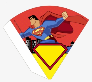 Superman Comic, Free Printable Cones - Superman Printables