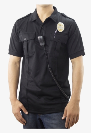 Email - Polo Shirt With Shoulder Pocket