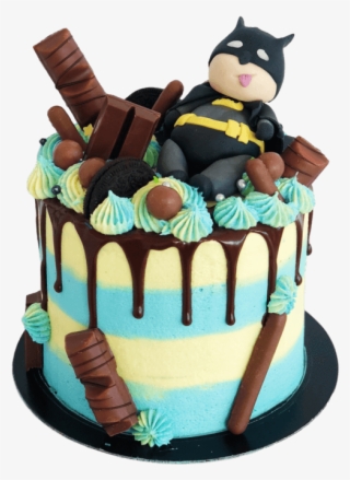 Fat Batman Cake