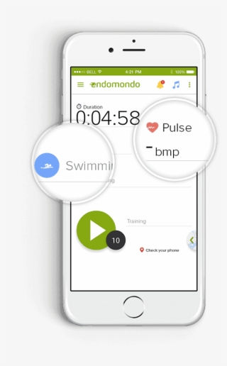 By Tracking Your Heart Rate During The Training, You - Iphone