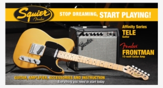 Fender Squier Affinity Series Telecaster W/ Fender - Squier Stratocaster Hss Pack