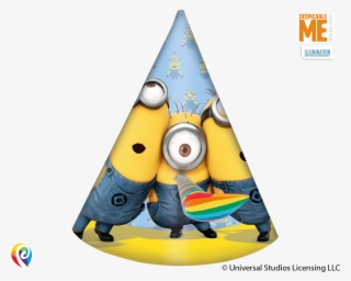 Lovely Minions Party Cone Hats - Czapka Urodzinowa Png