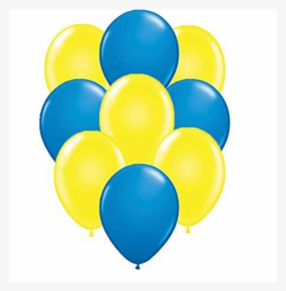 Minion Yellow And Blue Balloon-set Of - Balloon