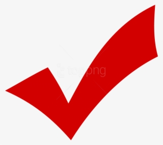 Free Png Check Mark Png Png Image With Transparent - Red Check Png Transparent