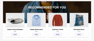 Recommendation Banner - Denim
