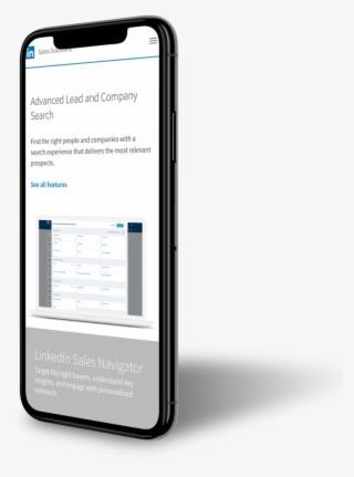 Linkedin Phone - Iphone