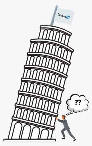 A Linkedin Profile Is The Foundation For Building Brand - Leaning Tower Of Pisa Clipart