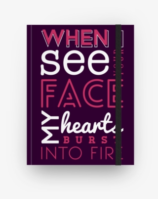 Caderno Hearts Burst Into Fire De Barbara Câmarana - Bazar