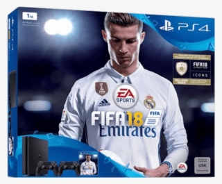 Sony Ps4 1tb 2 Mandos Dualshock 4 Fifa 18 Psn - Ps4 Slim 1tb Bundle Fifa 18