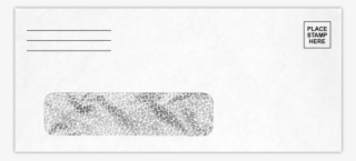 Place Stamp Here Png - Monochrome