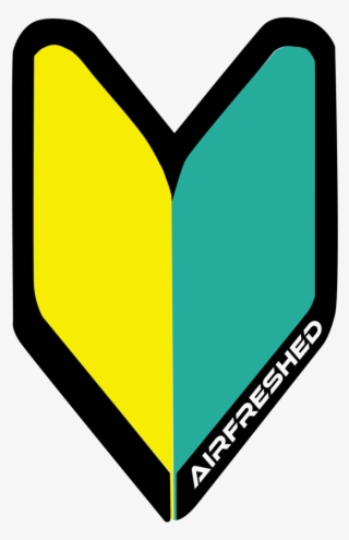 Airfreshed Jdm Wakaba Sticker - Wakaba