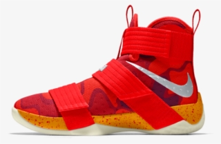 Nike Zoom Lebron Soldier 10 Id Men's Basketball Shoe - Lebron Strap Shoes