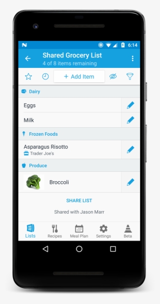 At Long Last, Anylist For Android Is Now Available - Borrow Credit From Flow