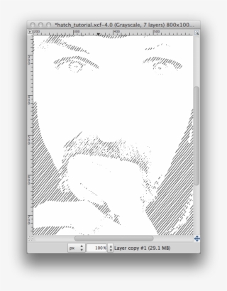 All The Black In The High Threshold Layer Is Now Filled - Illustration