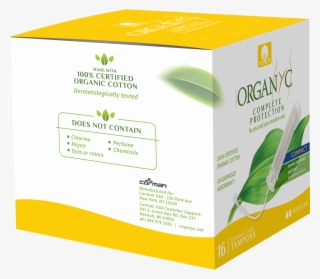 Organyc 100% Certified Organic Cotton Tampons, Normal