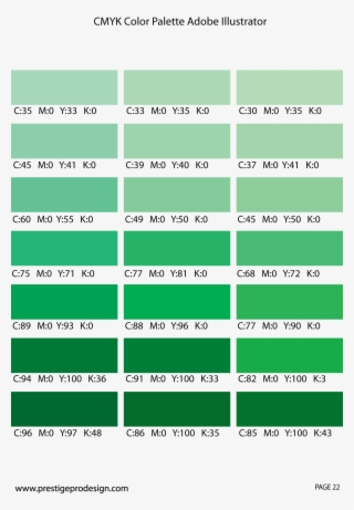 Image Description Pantone Green Colors, Green Color - Magenta Color Chart