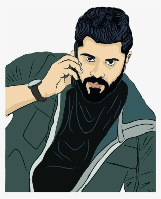 Nivin Pauly Whatsapp Ultra Hd Png Stickers And - Illustration