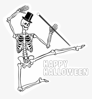 Free Stock Photo Illustration Of A Dancing - Dancing Skeleton Animation