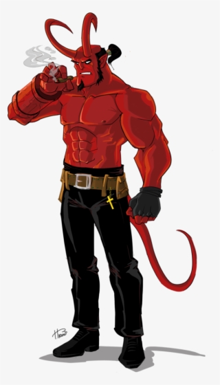 Hellboy Transparent Background - Hellboy Comic Png